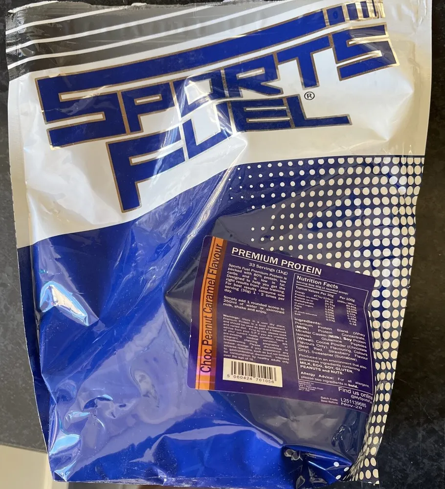 Sports Fuel Choc Peanut Caramel Protein