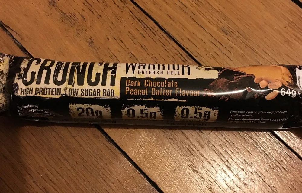 Crunch Dark Chocolate Peanut Butter Flavour