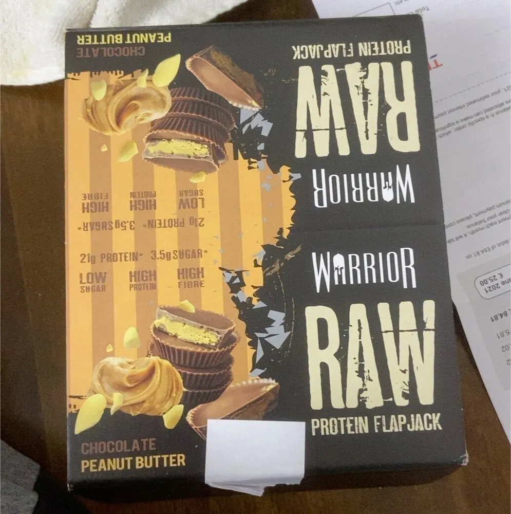 Raw protein flap jack