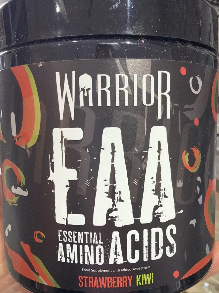 Warrior EAA Essential Amino Acids - Strawberry And Kiwi