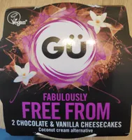 FREE FROM Chocolate & Vanilla Cheesecakes