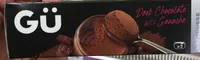 Dark chocolate mousses with ganache