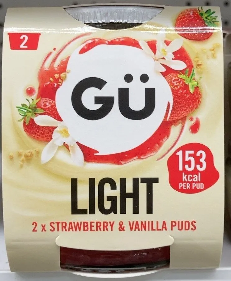 Gü Light Strawberry & Vanilla