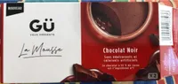 Mousse au chocolat noir