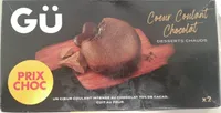 Cœur coulant chocolat
