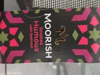 Smoked humous beetroot