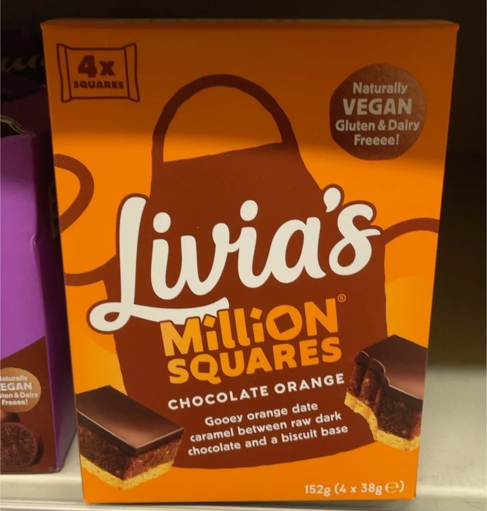 Million squares chocolate orange