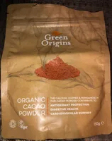 Organic cacao powder