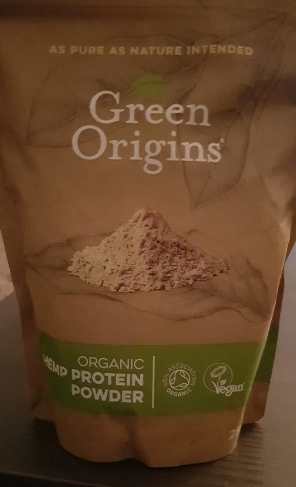 Organic hemp protein powder