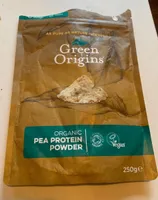 Organic pea protein powder