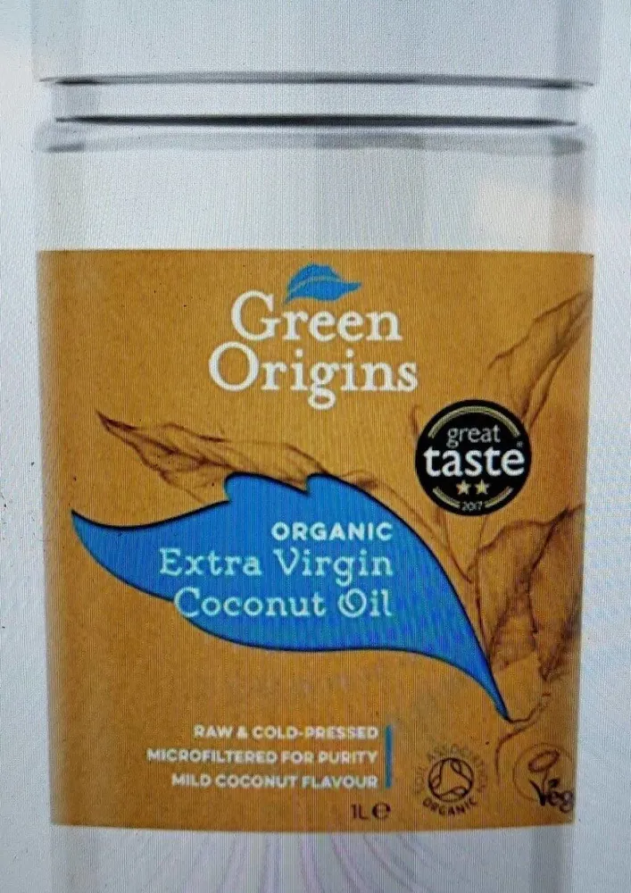 Organic extra virgin coconut oil
