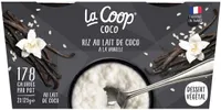 Riz au lait de coco vegetal 2x125g