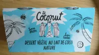 Dessert Végétal au Lait de Coco Nature