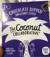 Chocolate Dipped snowconur sticks