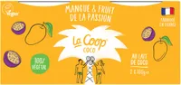 YAOURT VEGETAL MANGUE PASSION 2x100g