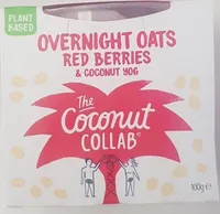 Overnight Oats Red Berries and Coconut Yoghurt