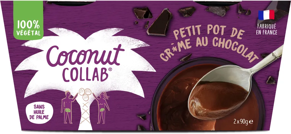 Petit pot de crème au chocolat