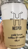Cold brew coffee & vanilla skyr