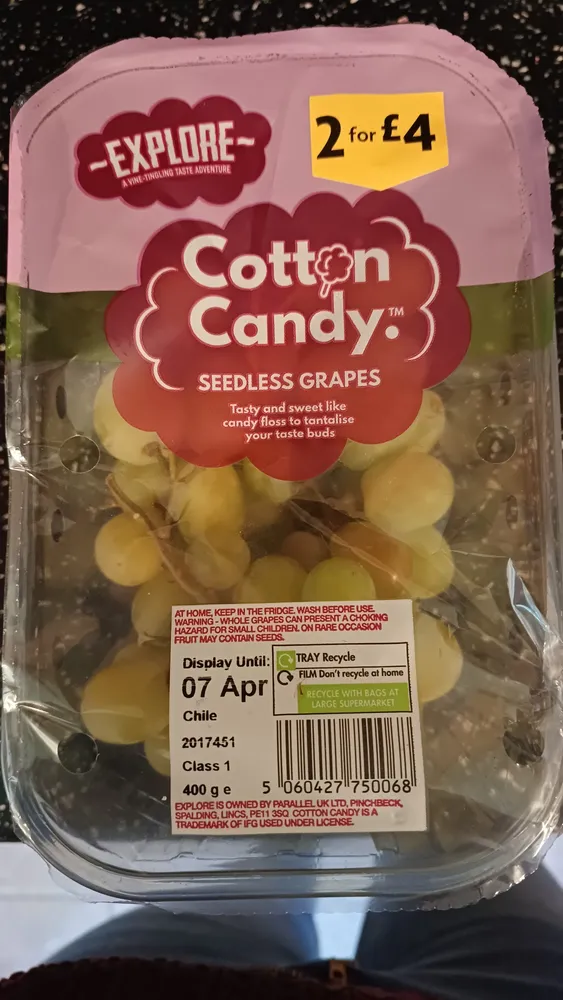Cotton Candy Grapes