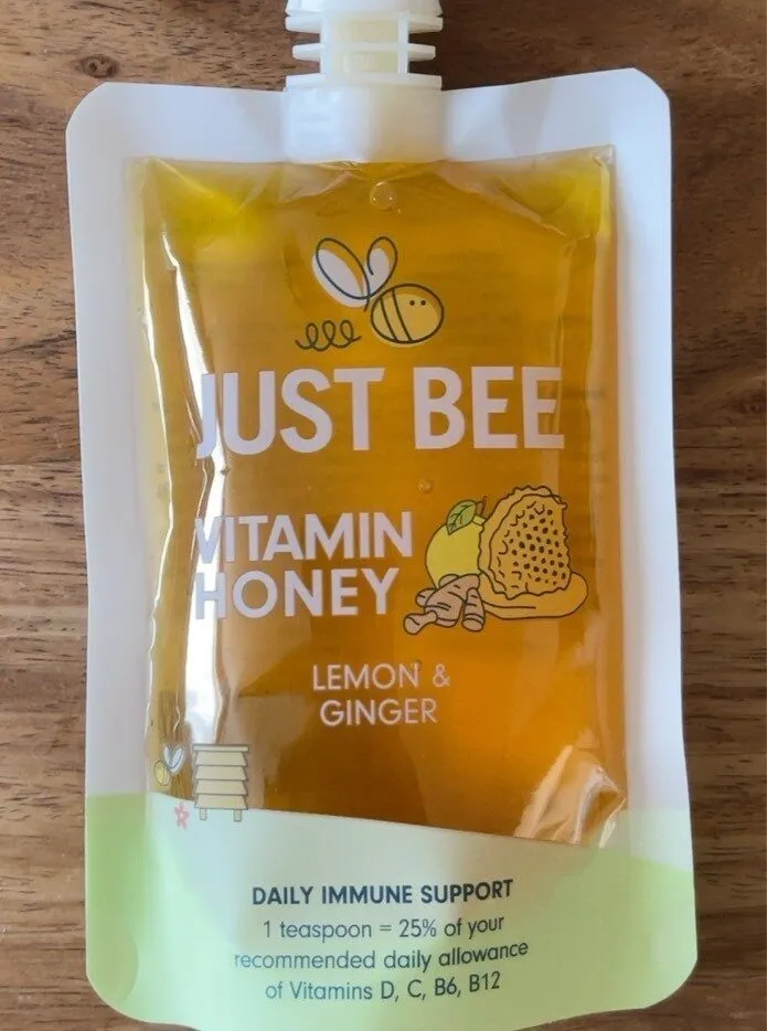 Lemon and ginger honey