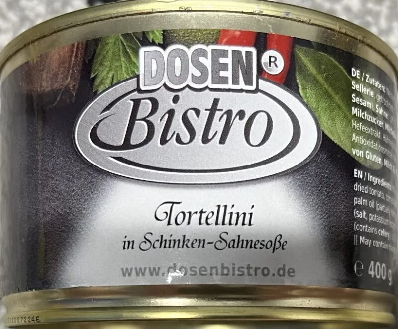 Tortellini in Schinken Sahne Soße