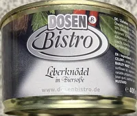 Leberknödel in Biersoße