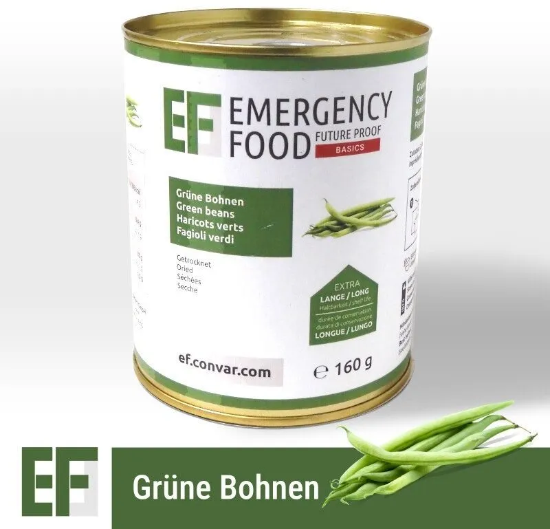 Grüne Bohnen (gefriergetrocknet)