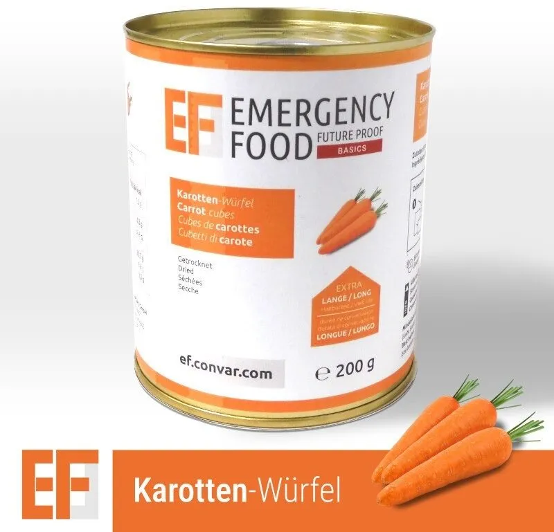 Karottenwürfel