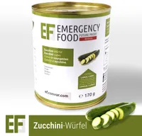 Zucciniwürfel (gefriergetrocknet)
