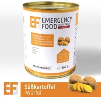 Süßkartoffelwürfel (gefriergetrocknet)