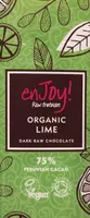 Chocolat Noir 75% Organic Lime