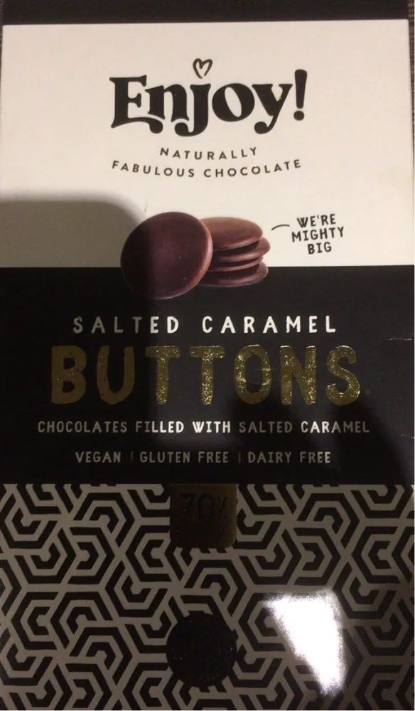 Salted caramel buttons