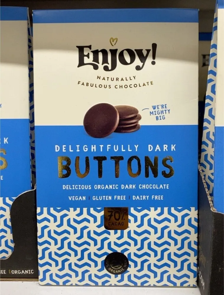 Delightfully dark buttons