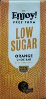 Low sugar orange choc bar