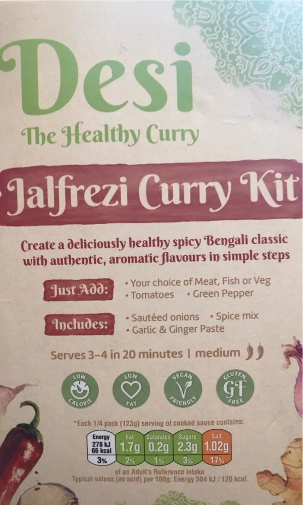 Jalfrezi Curry Kit