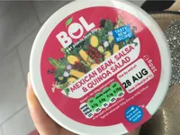 Mexican bean,salsaet quinoa salad