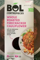 Whole roasted firecracker cauliflower