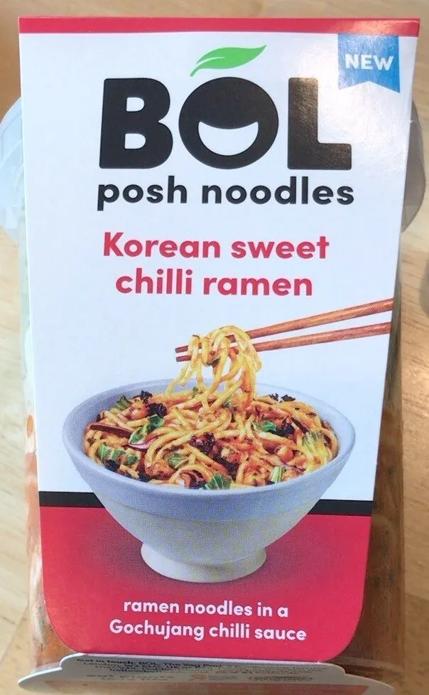 Posh Noodles Korean Sweet Chilli Ramen