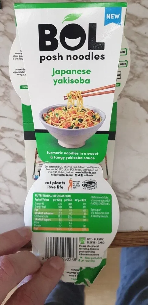 Posh Noodles Japanese Yakisoba