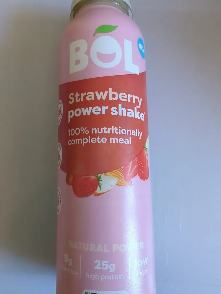 Strawberry power shake