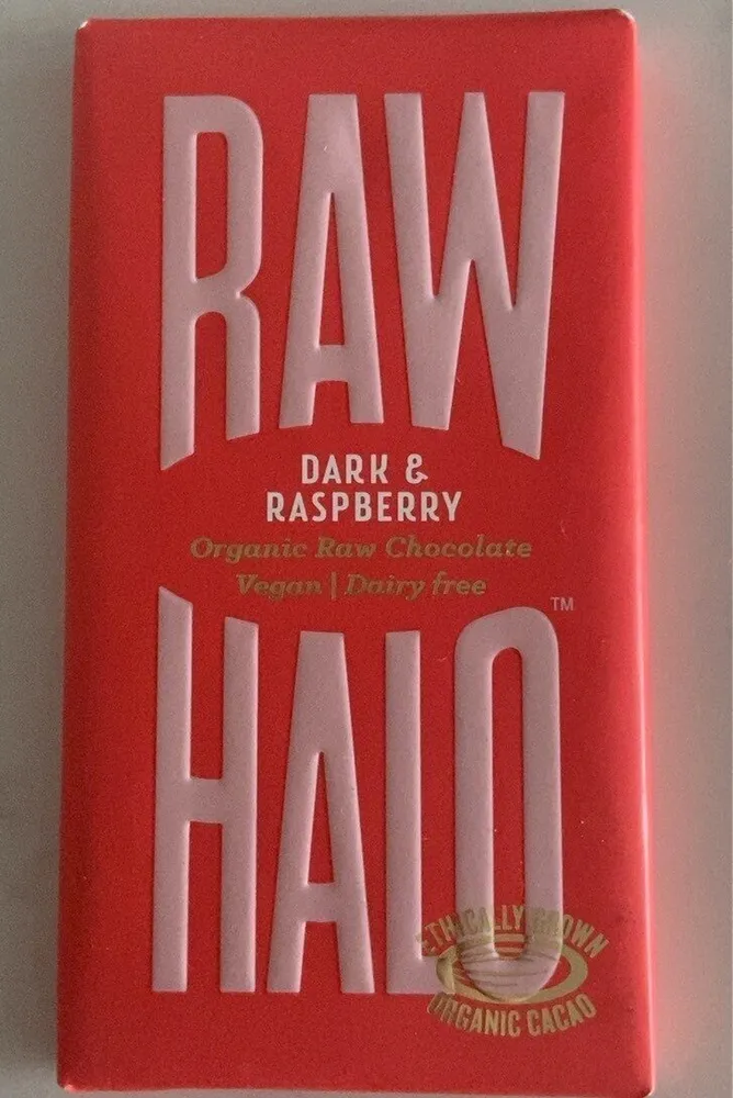 Dark & Raspberry Organic Raw Chocolate