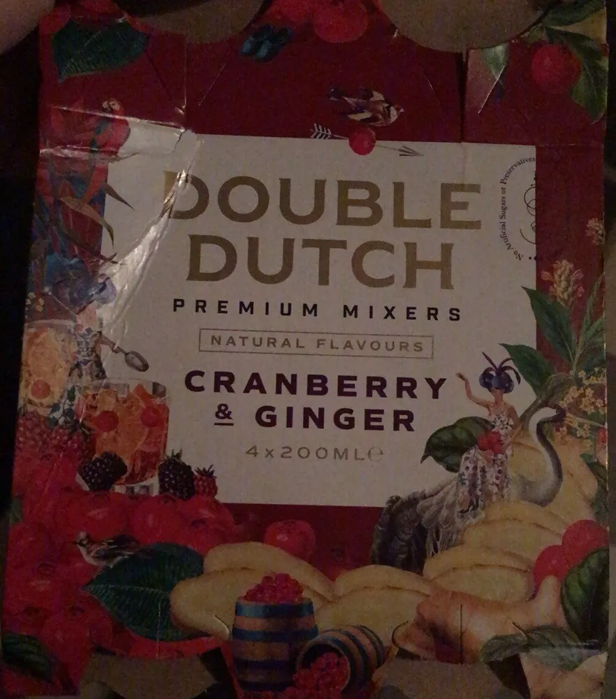 Cranberry & ginger tonic