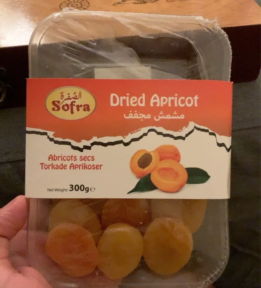 Dried apricot