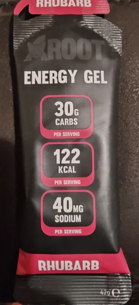 Rhubarb Energy Gel