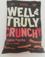 Smoked Paprika baked corn snacks