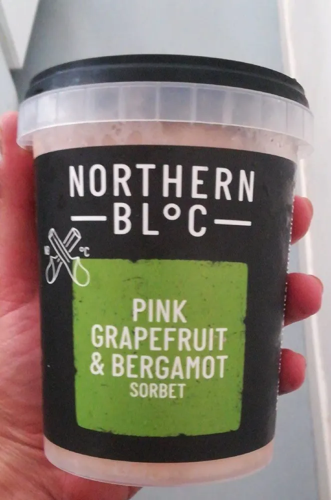 Pink grapefruit & bergamot sorbet