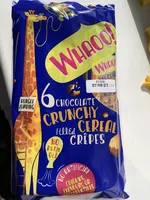 Chocolate Cruchy Cereal Filled Crepes