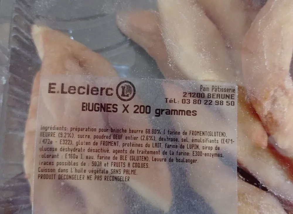 Bugnesx 200 grammes
