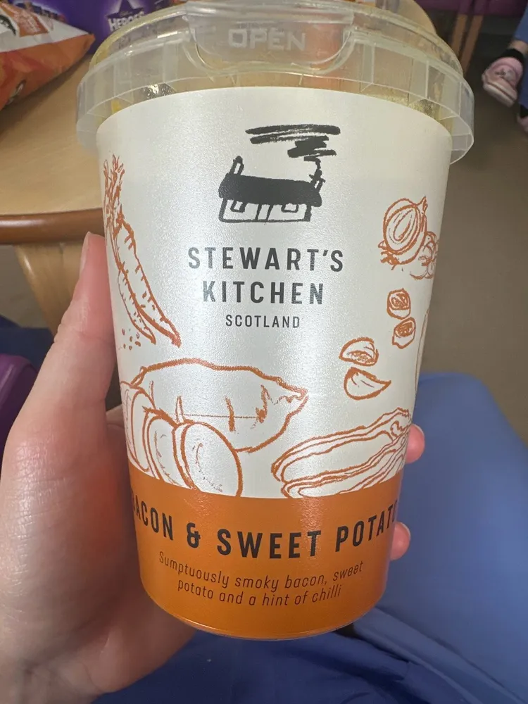 bacon and sweet potato soup