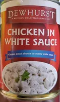 Chicken in white sauce